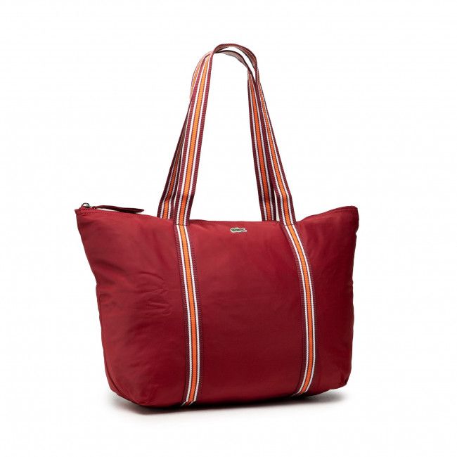 Borsetta Lacoste - L Shopping Bag NF3618YA Bordeaux C88