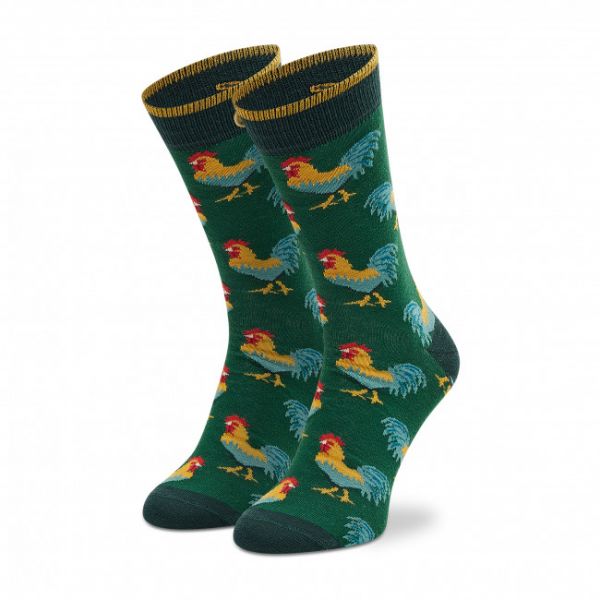 Calzini lunghi da uomo Cabaïa - Jeremy &amp; Claire SOKFW2122 Verde