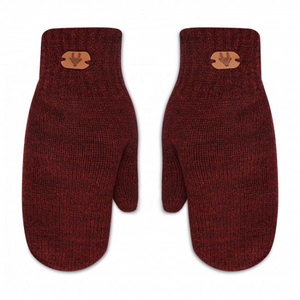 Guanti da donna Cabaïa - Bandista GLOVEW20 Burgundy Guanti da donna Cabaïa - Bandista GLOVEW20 Burgundy