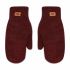 Guanti da donna Cabaïa - Bandista GLOVEW20 Burgundy