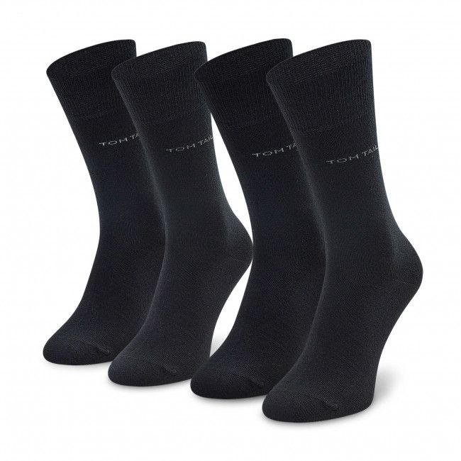 Set di 2 paia di calzini lunghi da uomo TOM TAILOR - 9002 Black 610