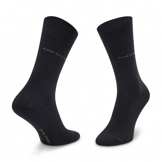 Set di 2 paia di calzini lunghi da uomo TOM TAILOR - 9002 Black 610