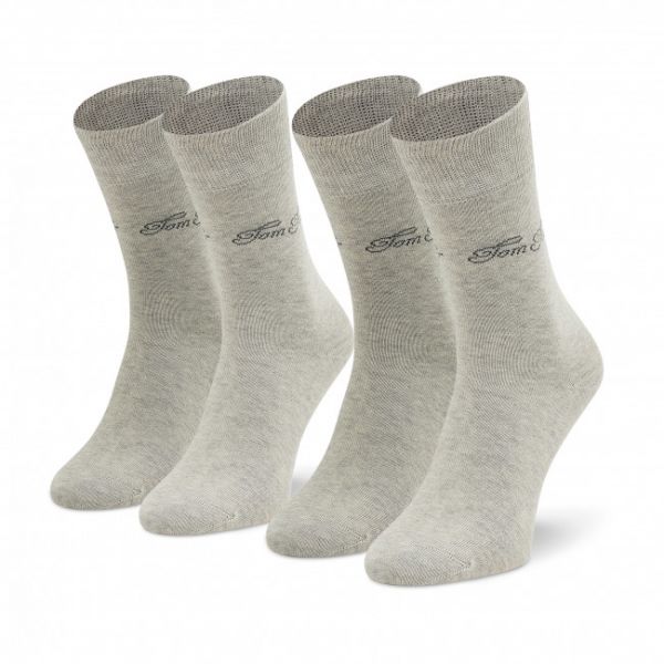 Set di 2 paia di calzini lunghi da donna Tom Tailor - 9702 Summer Grey 285