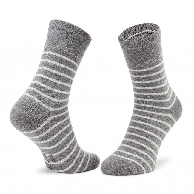 Set di 2 paia di calzini lunghi da donna Tom Tailor - 9880 Grey 150