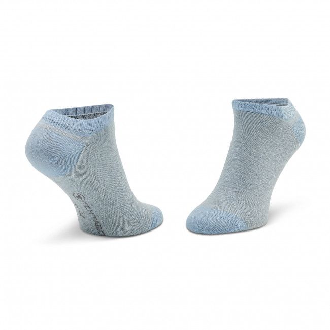Set di 3 paia di calzini corti unisex Tom Tailor - 90231 Steel Blue 549