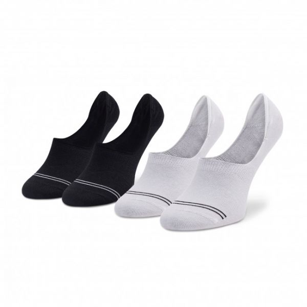 Set di 2 paia di pedulini da donna Tom Tailor - 97180 White 660