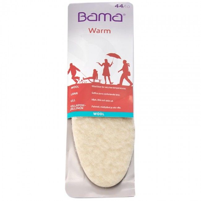 Solette autoriscaldanti Bama - Wool 01915 r.44 Beige