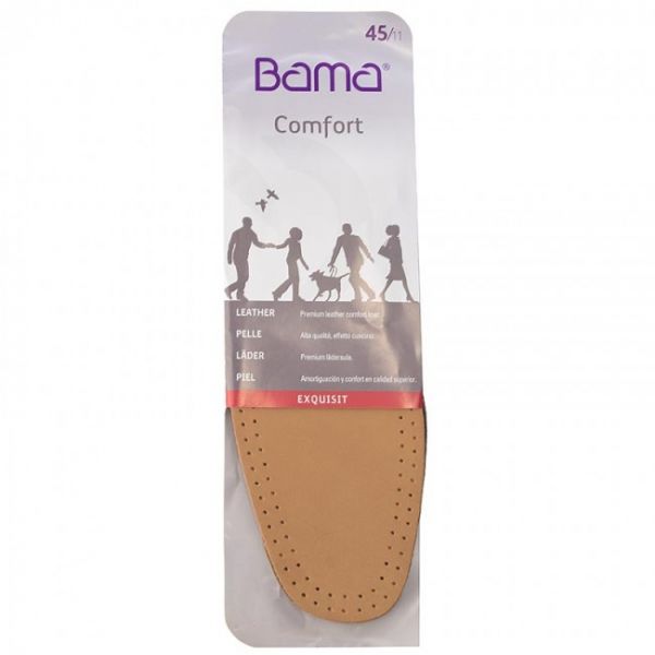 Solette in pelle BAMA - Exquisit 01710 r.45 Marrone Solette in pelle BAMA - Exquisit 01710 r.45 Marrone