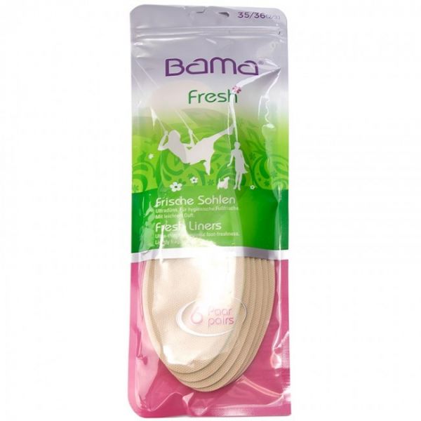 Solette rinfrescanti Bama - Fresh Liners 01300 r.35/36 Beige Solette rinfrescanti Bama - Fresh Liners 01300 r.35/36 Beige