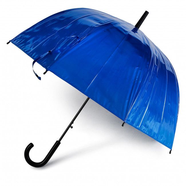 Ombrello Happy Rain - Long Ac Domeshape 40988 Metallic Blue