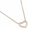 Collana Fossil - Open Hearted JF03086791 Gold