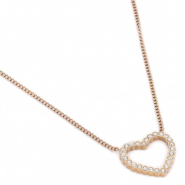 Collana Fossil - Open Hearted JF03086791 Gold