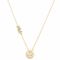 Collana Michael Kors - Pave Halo Necklace MKC1208AN710 Gold Clear