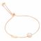 Bracciale Michael Kors - Pave Halo Slider MKC1206AN791 Rose Gold Clear