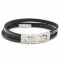 Bracciale FOSSIL - Multi-Strand JF03322040 Black