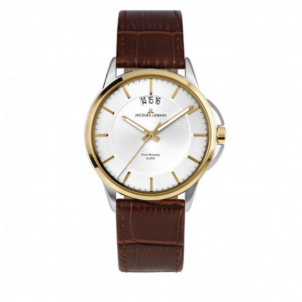 Orologio Jacques Lemans - 1-1540H Brown/Gold