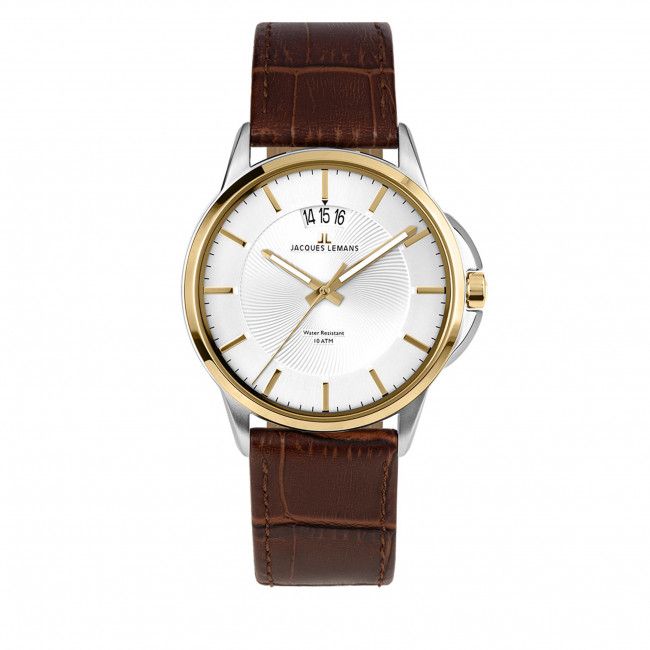 Orologio Jacques Lemans - 1-1540H Brown/Gold