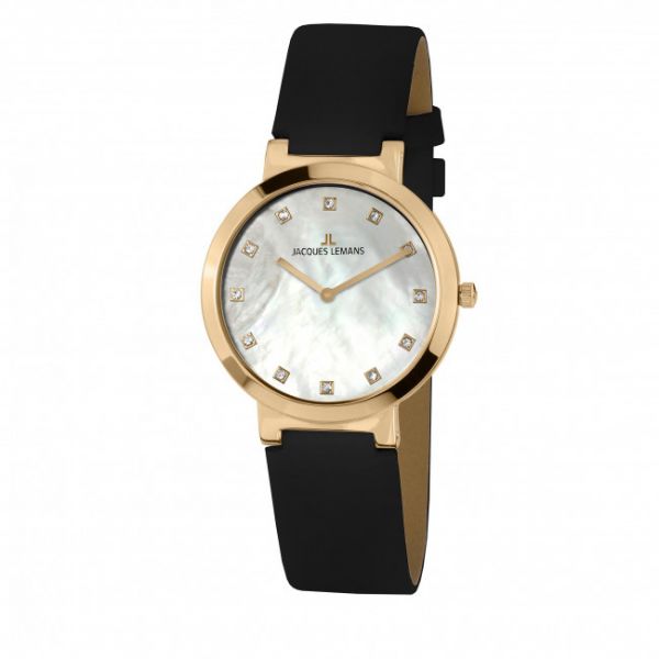 Orologio Jacques Lemans - 1-1997L Black/Gold Orologio Jacques Lemans - 1-1997L Black/Gold