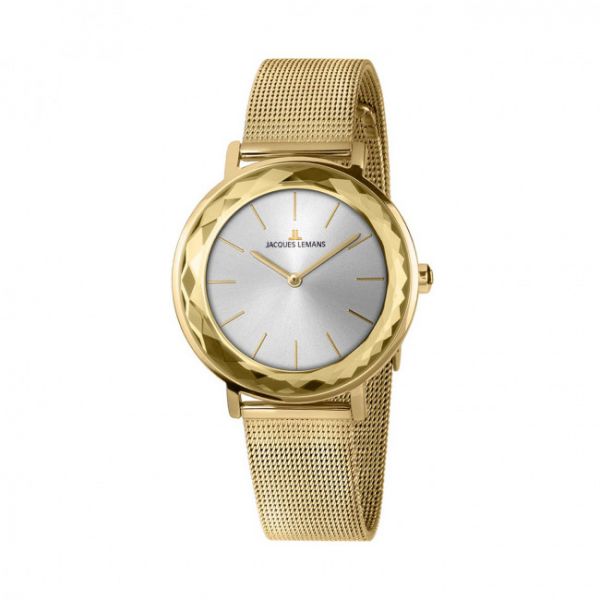 Orologio Jacques Lemans - 1-2054H Case Ss/Steel Ip/Gold Orologio Jacques Lemans - 1-2054H Case Ss/Steel Ip/Gold
