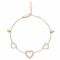 Bracciale Fossil - Hearts To You JF03458791 Gold