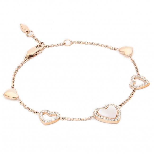 Bracciale Fossil - Hearts To You JF03458791 Gold
