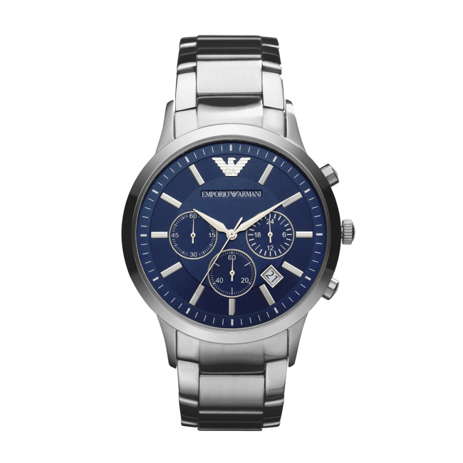 Orologio Emporio Armani - Renato AR2448 Silver/Silver