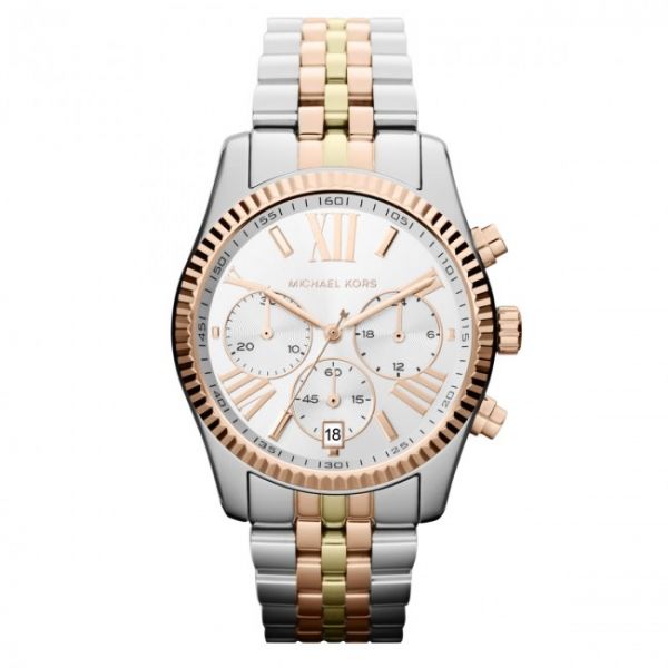 Orologio Michael Kors - Lexington MK5735 3T Silver/Rose/Gold Orologio Michael Kors - Lexington MK5735 3T Silver/Rose/Gold