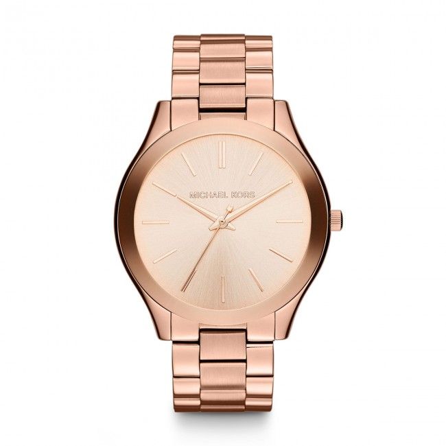 Orologio MICHAEL KORS - Slim Runway MK3197 Rose Gold/Rose Gold