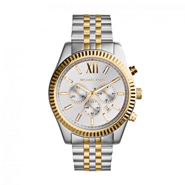 Orologio Michael Kors - Lexington MK8344 Silver/Gold