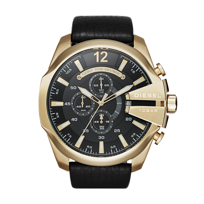 Orologio DIESEL - Mega Chief DZ4344 Gold/Black/Gold