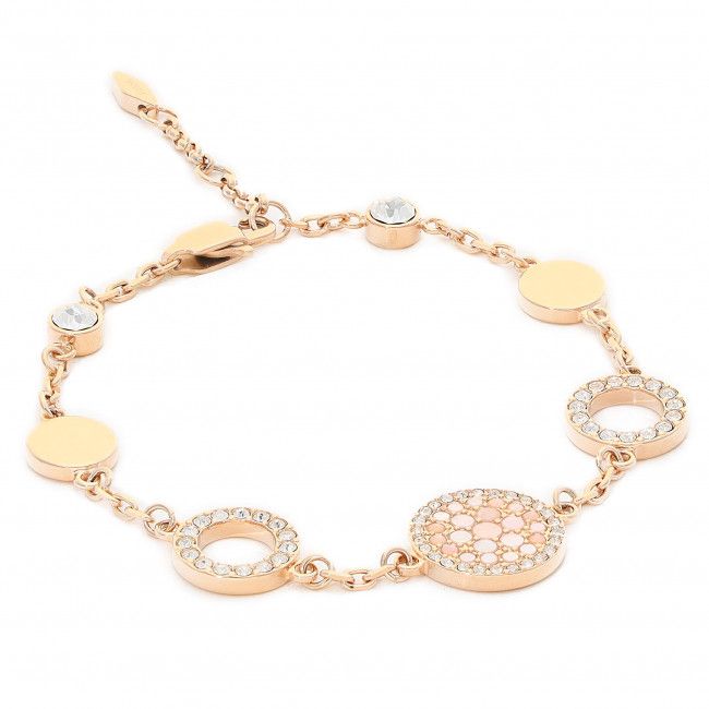 Bracciale FOSSIL - Pink Mop JF01739791 Gold
