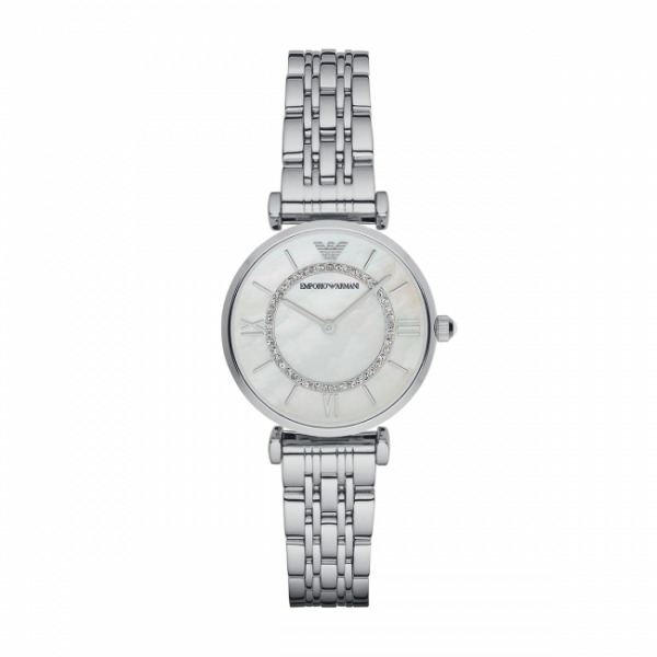 Orologio Emporio Armani - Gianni T-Bar AR1908 Silver/Silver Orologio Emporio Armani - Gianni T-Bar AR1908 Silver/Silver