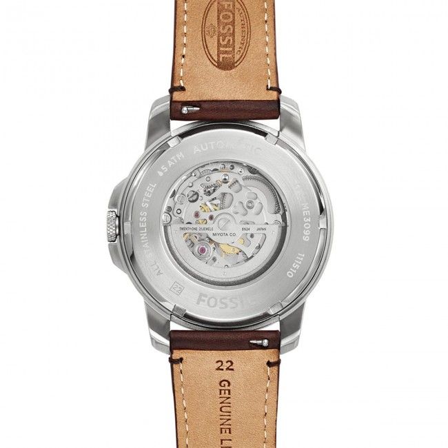 Orologio Fossil - Gant ME3099 Dark Brown/Silver/Steel