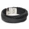 Bracciale FOSSIL - Vintage Casual JF02079040 Black/Silver