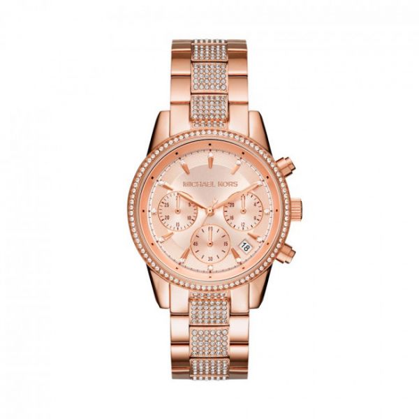 Orologio Michael Kors - Ritz MK6485 Pink/Pink Orologio Michael Kors - Ritz MK6485 Pink/Pink