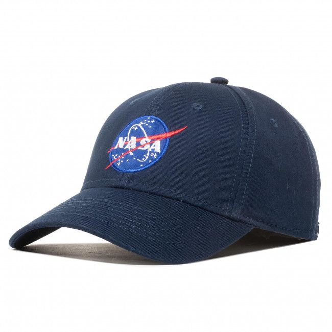 Cappello con visiera ALPHA INDUSTRIES - Nasa Cap 186903 Rep. Blue 07