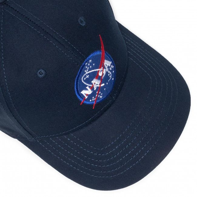 Cappello con visiera ALPHA INDUSTRIES - Nasa Cap 186903 Rep. Blue 07