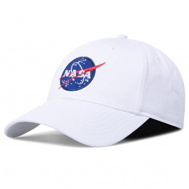 Cappellino Alpha Industries - Nasa Cap 186903 White 09