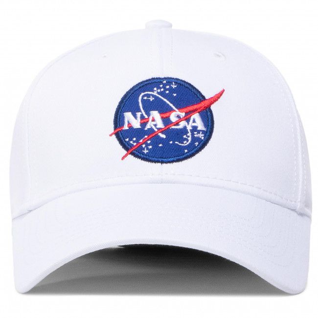 Cappellino Alpha Industries - Nasa Cap 186903 White 09