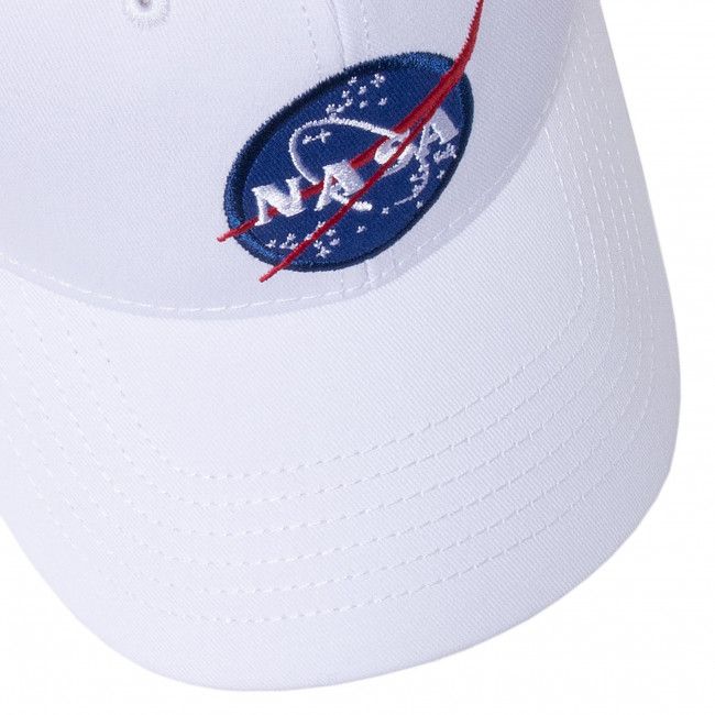 Cappellino Alpha Industries - Nasa Cap 186903 White 09