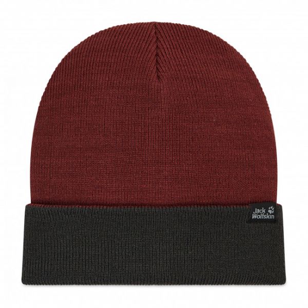 Berretto JACK WOLFSKIN - Rib Hat 1903891-2185 Cordovan Red