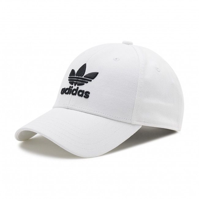 Cappello con visiera adidas - Baseb Class Tre FJ2544 White/Black