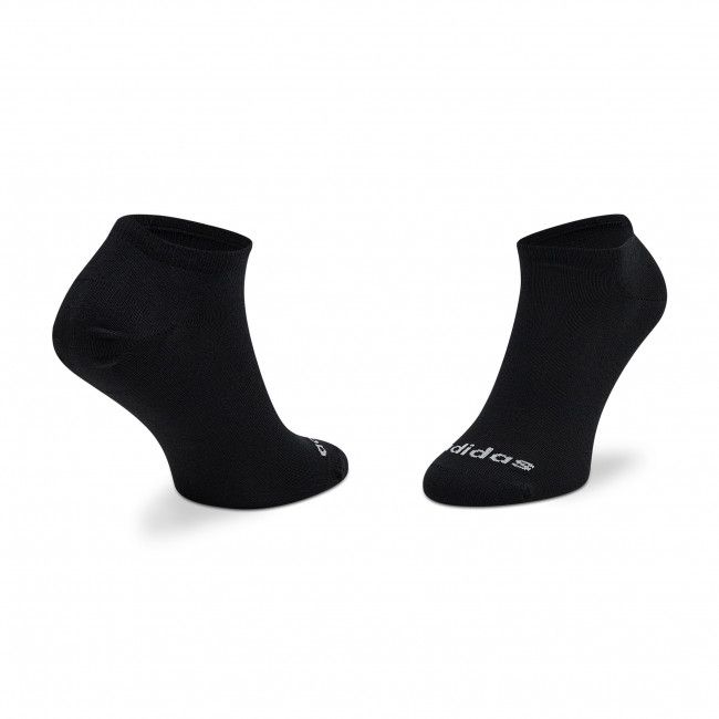 Set di 3 paia di calzini corti unisex adidas - Low Cut 3PP GE6133 Black/White