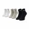Set di 3 paia di calzini corti unisex Reebok - Act Core Ankle Sock 3P GH8168 Mgreyh/White/Black
