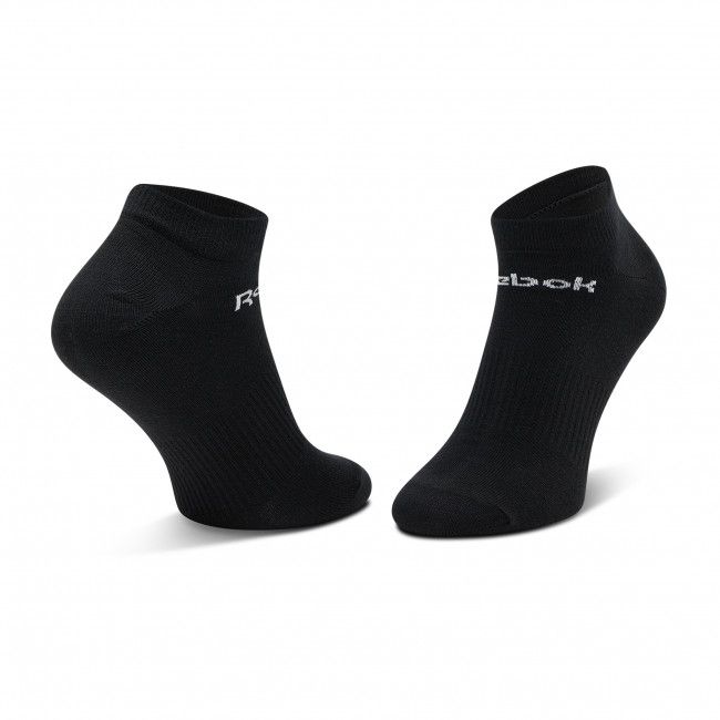 Set di 3 paia di calzini corti unisex Reebok - Act Core Low Cut Sock 3P GH8191 Black