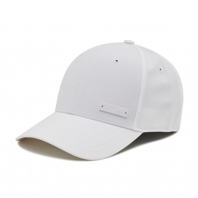 Cappello con visiera adidas - Bballcap Lt Met GM6264 White/White/White