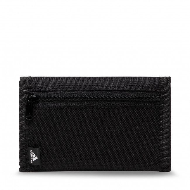 Portafoglio grande da uomo adidas - Linear Wallet GN1959 Black/White