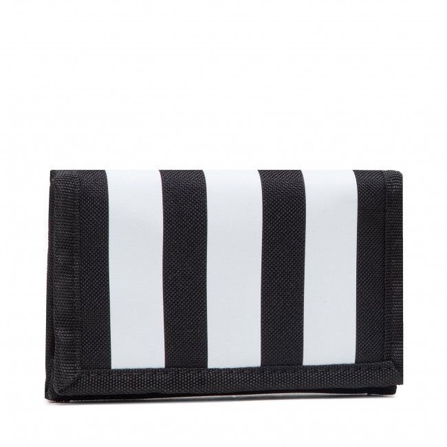 Portafoglio grande da uomo adidas - 3S Wallet GN2037 Black/Black/White