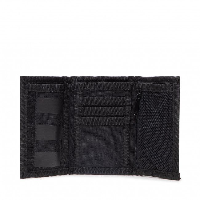 Portafoglio grande da uomo adidas - 3S Wallet GN2037 Black/Black/White