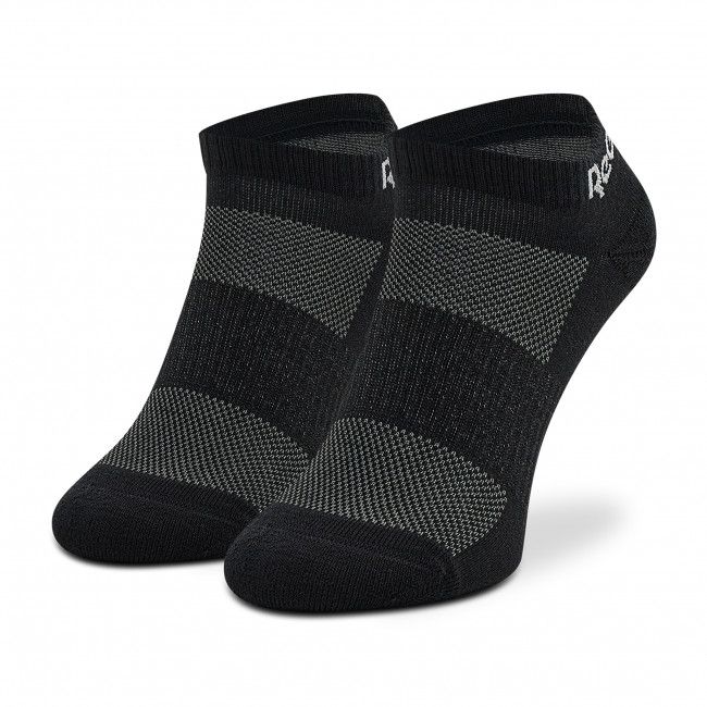 Set di 3 paia di calzini corti unisex Reebok - Te Low Cut Sock 3P H11287 Black/White